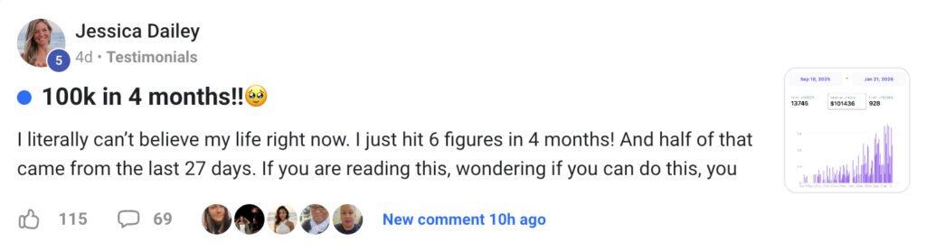 Selling with Confidence student testimonial